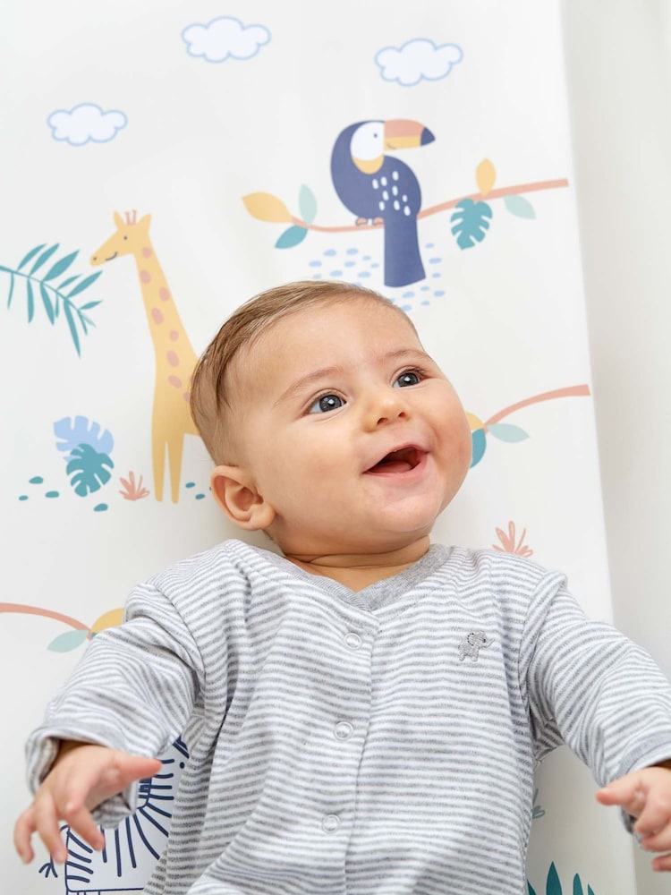 JoJo Maman Bébé Safari Side Support Baby Changing Mat - Image 1 of 2