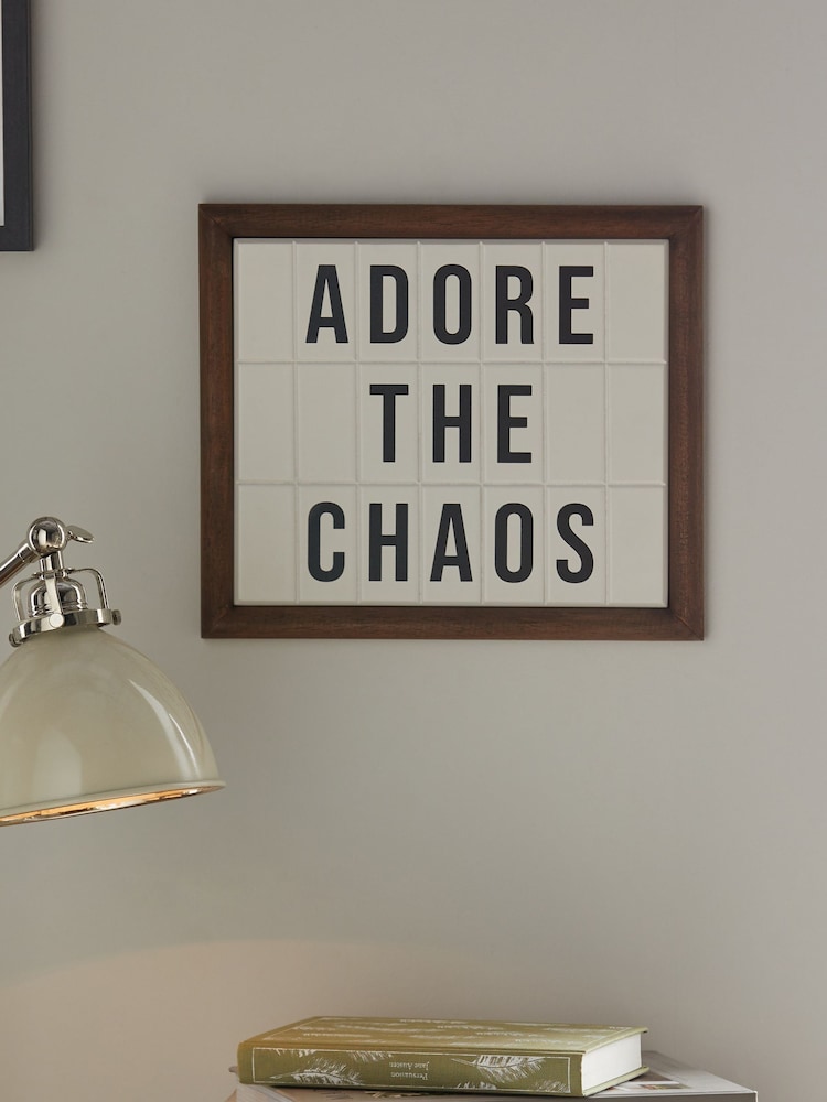 Bronx Adore The Chaos Slogan stenske poslikave - Slika 1 iz 6