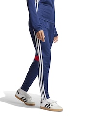 adidas Blue Tiro 25 Essentials Training Tracksuit Bottoms - Image 3 of 6