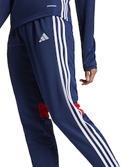 adidas Blue Tiro 25 Essentials Training Tracksuit Bottoms - Image 5 of 6