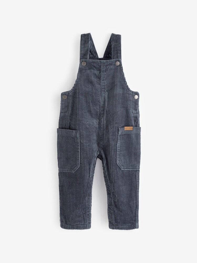 Indigo Blue Corduroy Dungarees (3mths-7yrs) - Image 1 of 2