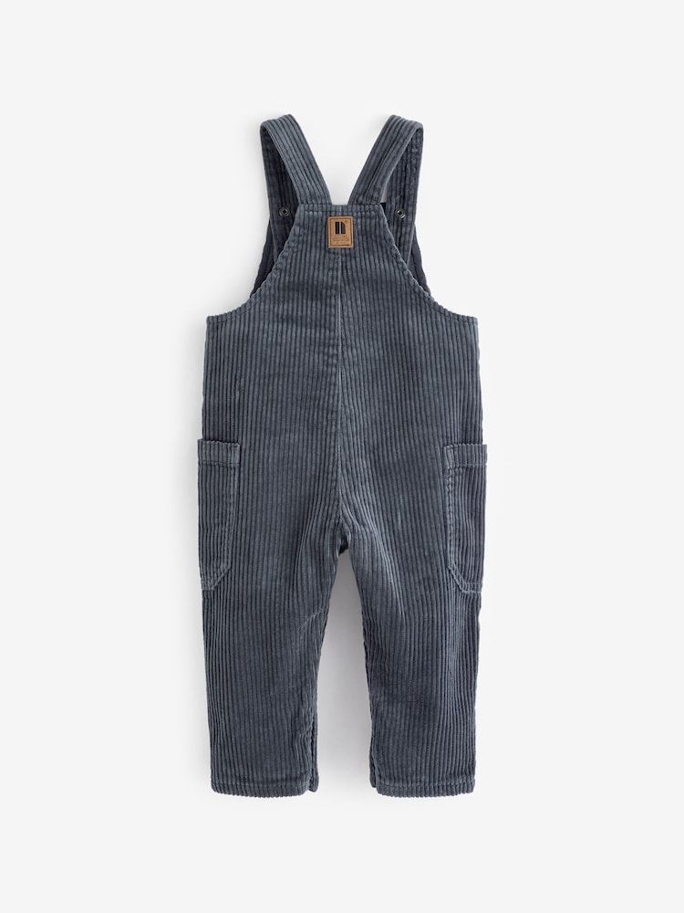 Indigo Blue Corduroy Dungarees (3mths-7yrs) - Image 2 of 2