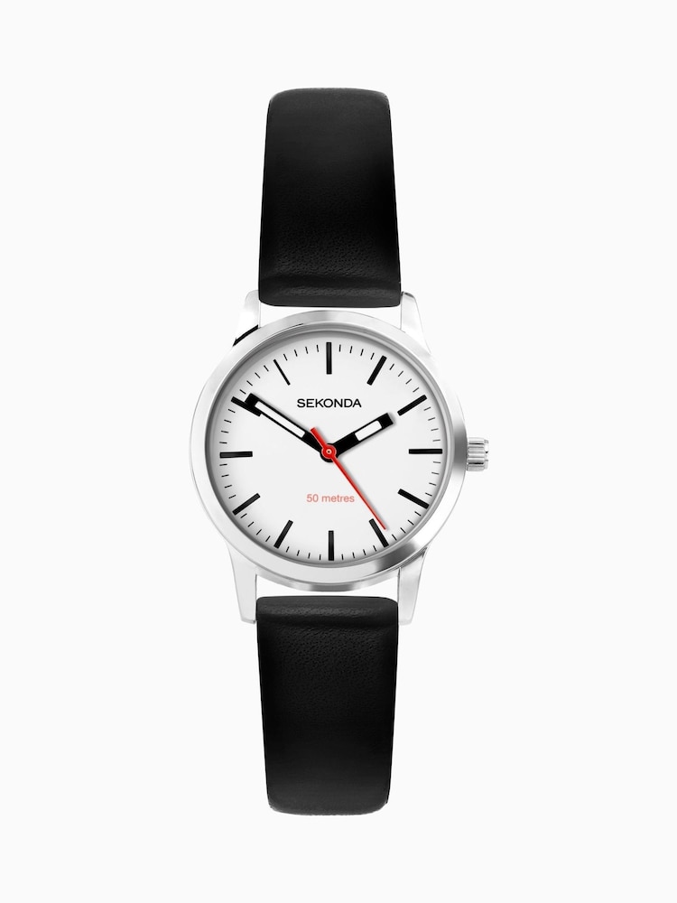 Sekonda Ladies Nordic Leather Strap White Watch - Image 2 of 6