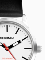 Sekonda Ladies Nordic Leather Strap White Watch - Image 5 of 6