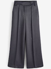 Navy Blue Tailored High Waist Wide Leg Trousers - Image 5 of 5