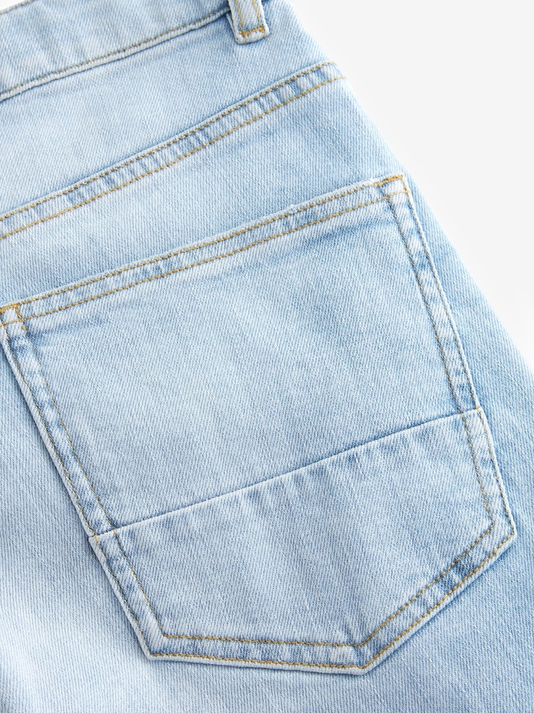 Bleach Light Blue Skinny Ripped Denim Jeans - Image 10 of 11
