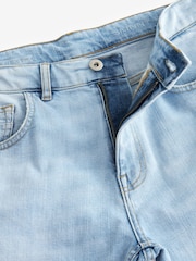 Bleach Light Blue Skinny Ripped Denim Jeans - Image 9 of 11