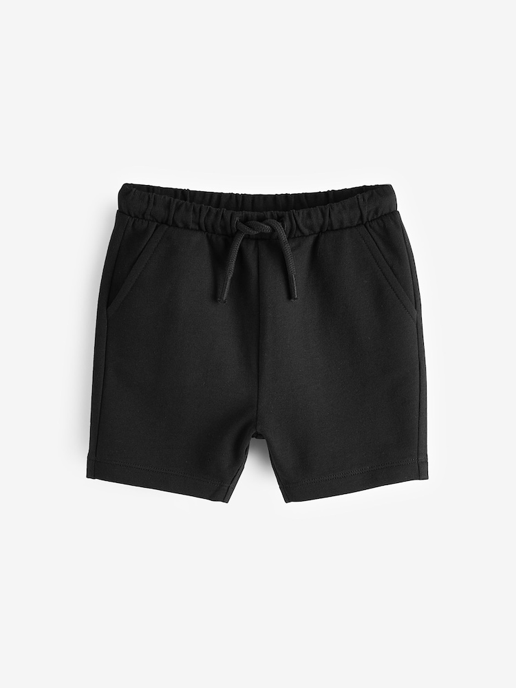 Negro - Pantalones cortos de punto (3 meses a 7 años) - Imagen 1 de 3 Negro - Pantalones cortos de punto (3 meses a 7 años) - Imagen 1 de 3