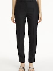 Calvin Klein Essential Slim Fit Tailored Black Trousers - Image 1 of 3