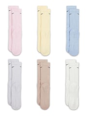 Nike Multi Everyday Plus Cushioned Training Crew Socks 6 Pack - Image 3 of 11
