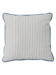 Laura Ashley Blue Shirting Stripe Laura Ashley Outdoor Scatter Cushion Cushion - Image 2 of 2
