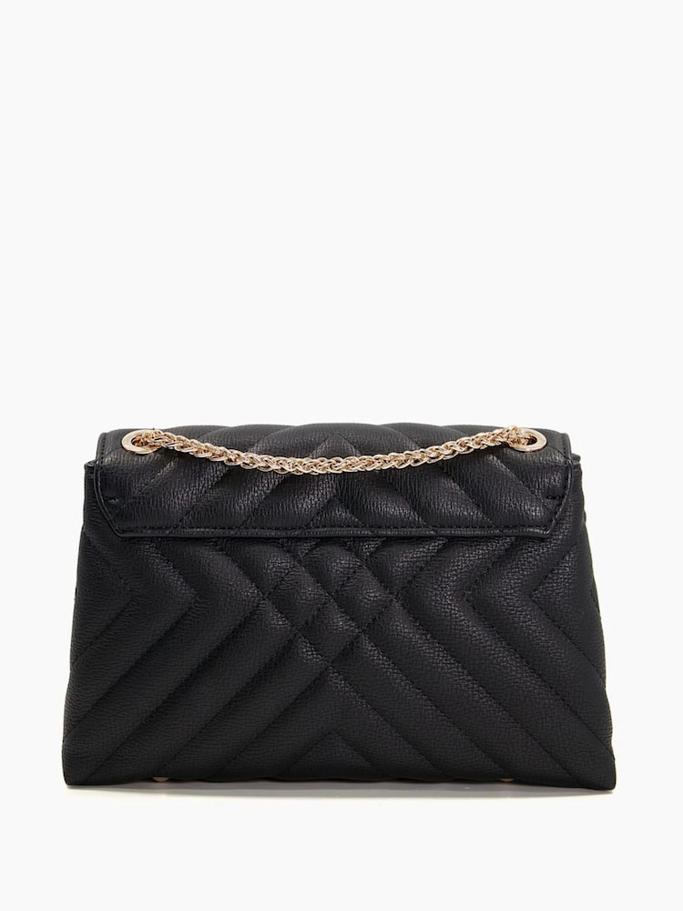 Dune London Black Dorchester Small Quilted Shoulder Bag - Image 2 of 5