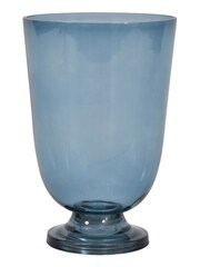 Libra Interiors Sky Blue Grace Glass Candlelight Holder Small - Image 2 of 4