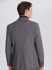 DKNY Slim Fit Grey Suit: Jacket - Image 3 of 8