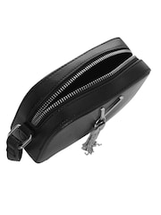 Valentino Bags Black Camera Cross-Body Bag with Tassle Detail - Image 4 of 4