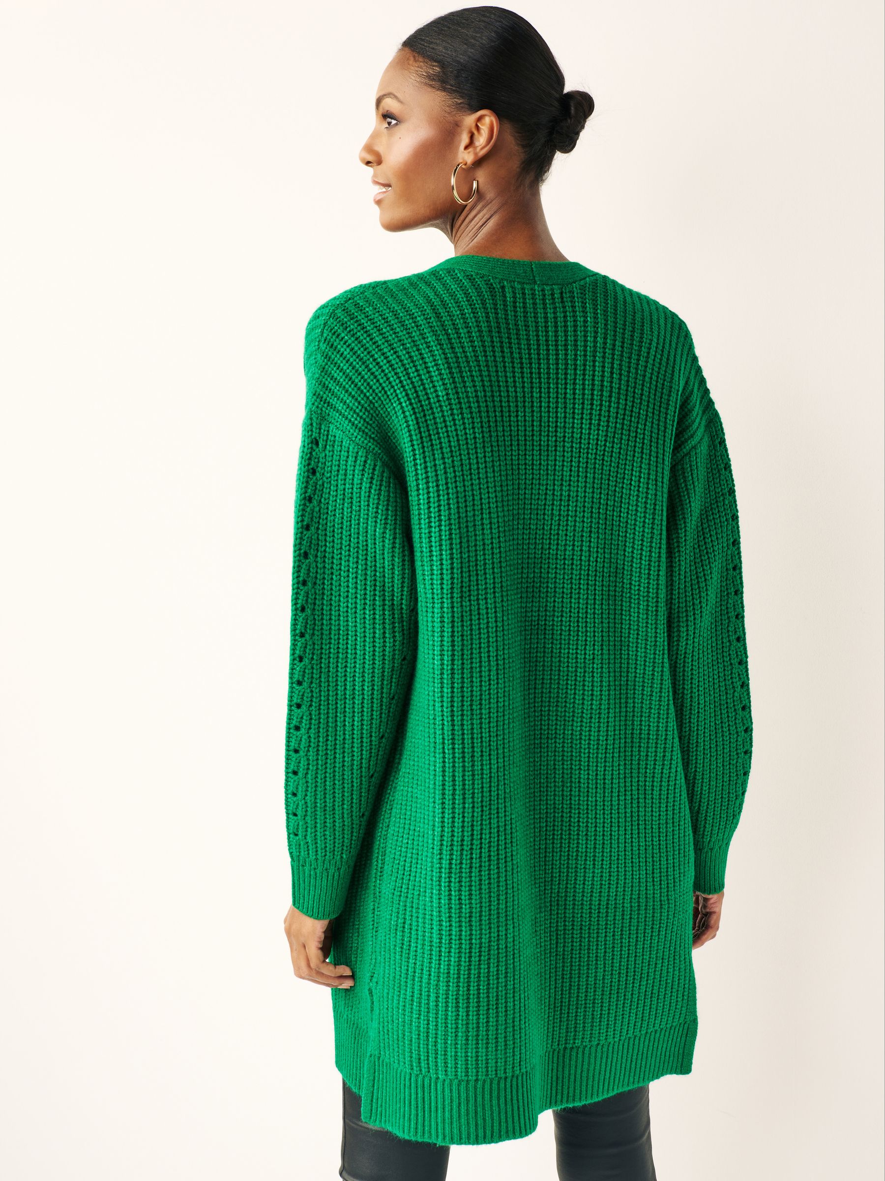 Longline edge to edge cardigan shop
