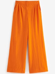 Orange Co-ord Wide Leg Trousers - Image 5 of 5