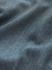 Blue Slim Textured Trousers - Image 8 of 8