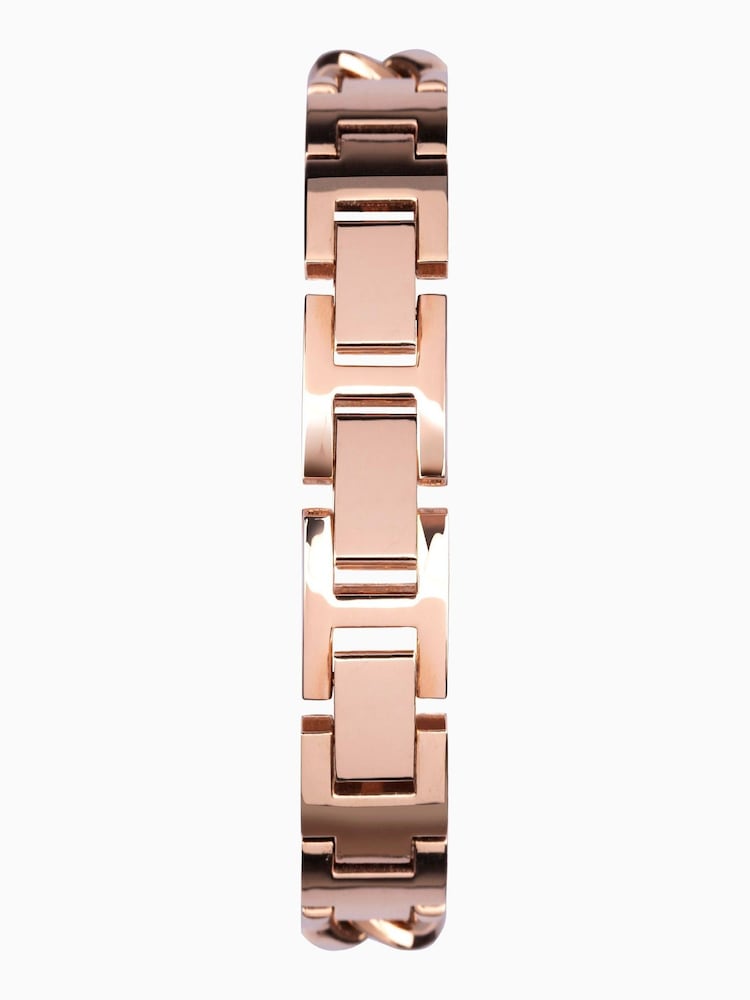 Sekonda Ladies Rose Gold Chain Bracelet Watch - Image 2 of 5