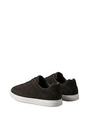 Calvin Klein Brown Suede Signature Logo Trainers - Image 4 of 7