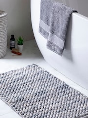 Grey Marl Giant Bath Bobble Mat - Image 1 of 5
