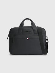 Tommy Hilfiger Black Essential Computer Bag - Image 2 of 7