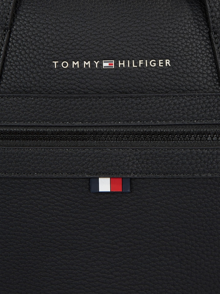 Tommy Hilfiger Black Essential Computer Bag - Image 7 of 7