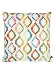 Prestigious Textiles Cream Spinning Top Cushion - Image 1 of 4