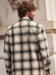 Natural Borg Lined Shacket - Image 3 of 10