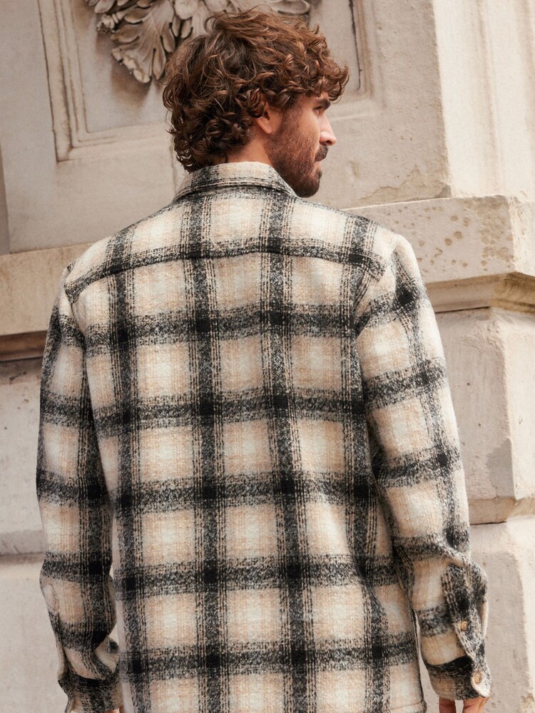 Nature - Veste-chemise avec doublure imitation peau de mouton - Image 3 of 10
