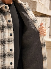 Natural Borg Lined Shacket - Image 6 of 10