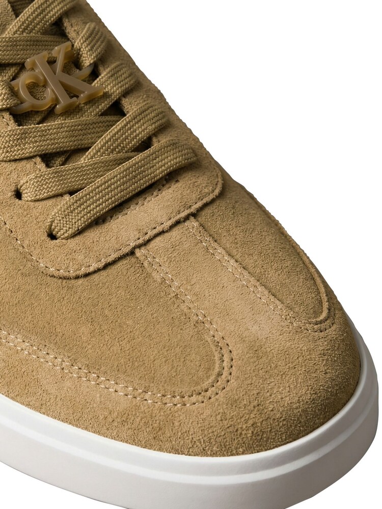 Calvin Klein Natural Suede Signature Logo Trainers - Image 6 of 6 Calvin Klein Natural Suede Signature Logo Trainers - Image 6 of 6