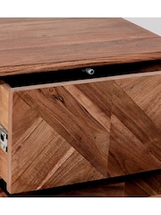 Swoon Brown Norrebro Bedside Table - Image 5 of 5