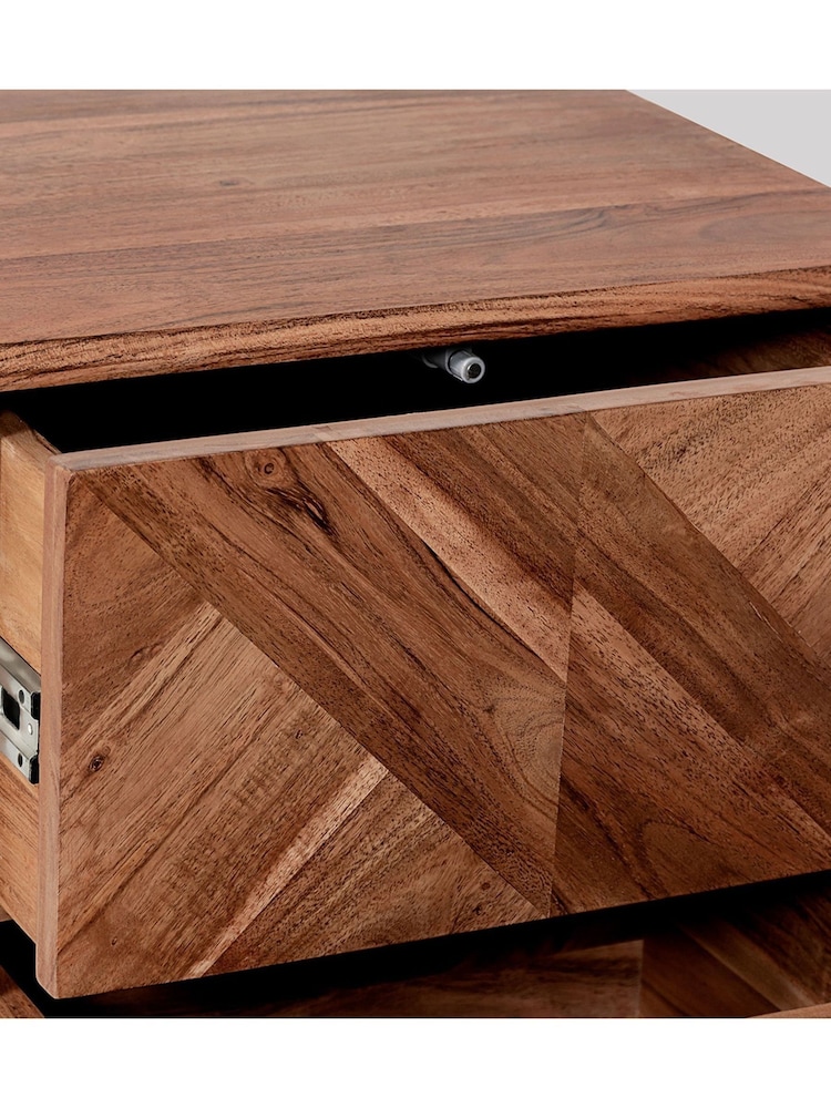 Swoon Brown Norrebro Bedside Table - Image 5 of 5