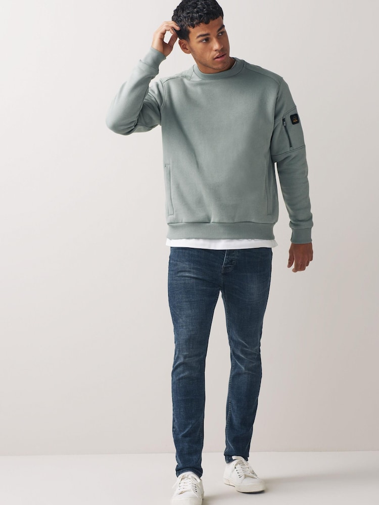Dark Blue Skinny Ultimate Comfort Super Stretch Jeans - Image 2 of 8