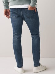 Dark Blue Skinny Ultimate Comfort Super Stretch Jeans - Image 3 of 8