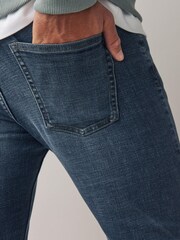 Dark Blue Skinny Ultimate Comfort Super Stretch Jeans - Image 6 of 8