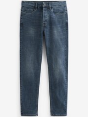 Dark Blue Skinny Ultimate Comfort Super Stretch Jeans - Image 7 of 8