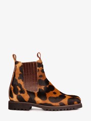 Penelope Chilvers Oscar Tortoise Shell Brown Pony Boots - Image 1 of 4