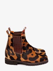 Penelope Chilvers Oscar Tortoise Shell Brown Pony Boots - Image 2 of 4