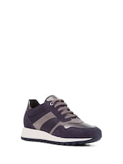 Geox Womens Tabelya Blue Trainers - Image 2 of 6