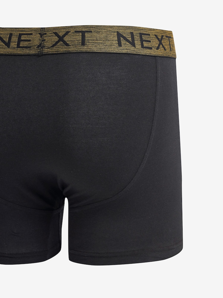 Dark Marl Waistband A-Front Boxers 8 Pack - Image 10 of 10 Dark Marl Waistband A-Front Boxers 8 Pack - Image 10 of 10
