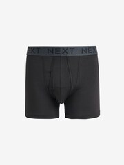 Dark Marl Waistband A-Front Boxers 8 Pack - Image 5 of 10