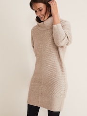 Phase Eight Natural Fillipa Tunic Dress - Image 1 of 6