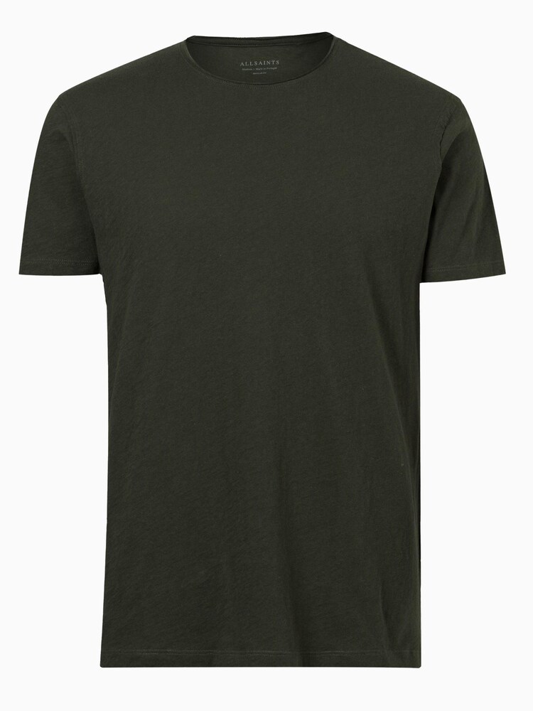 AllSaints Brown 100% Cotton Figure Short Sleeve T-Shirt - Image 5 of 5