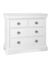 Bentley Designs White Chantilly 2 Drawer Chest - Image 3 of 6