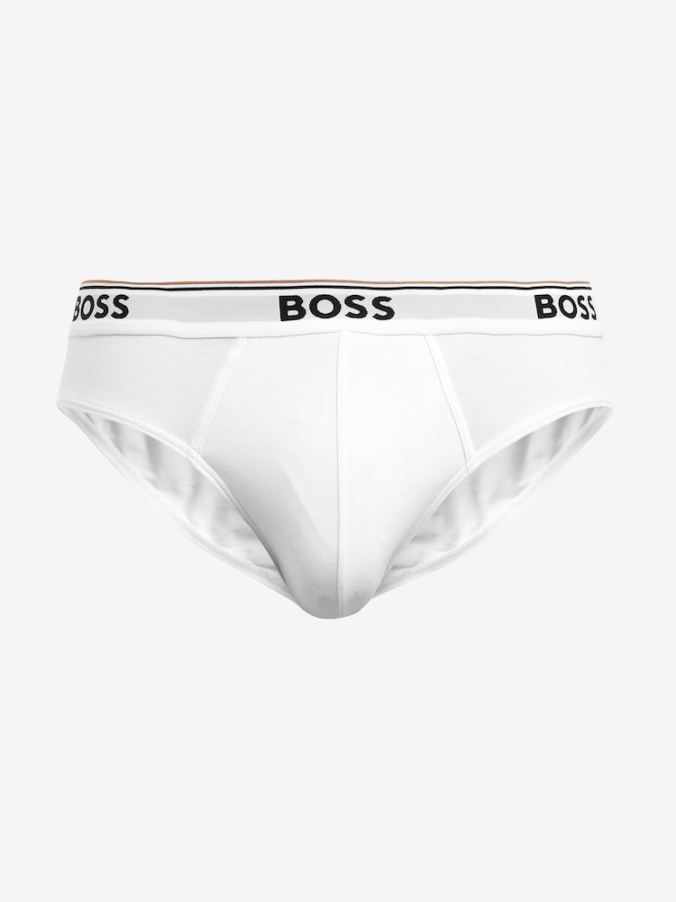 أبيض - حزمة من 3 ملابس داخلية تشكيلة Power من BOSS - صورة 2 من 7