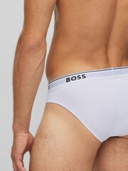 أبيض - حزمة من 3 ملابس داخلية تشكيلة Power من BOSS - صورة 6 من 7