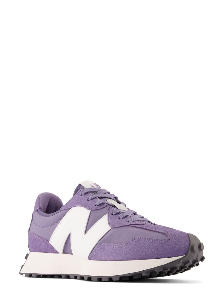 New Balance Purple 327 Trainers - Image 3 of 9