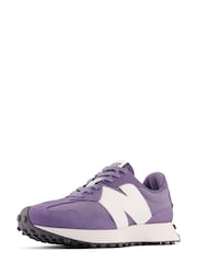 New Balance Purple 327 Trainers - Image 4 of 9